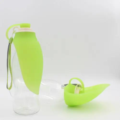 Portable Pet Water Dispenser Feeder Leak Proof Maroon Asteria
