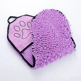 Quick-Drying Cat Bath Towel For Pets Towel Dog Towels Maroon Asteria