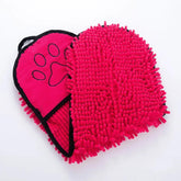 Quick-Drying Cat Bath Towel For Pets Towel Dog Towels Maroon Asteria