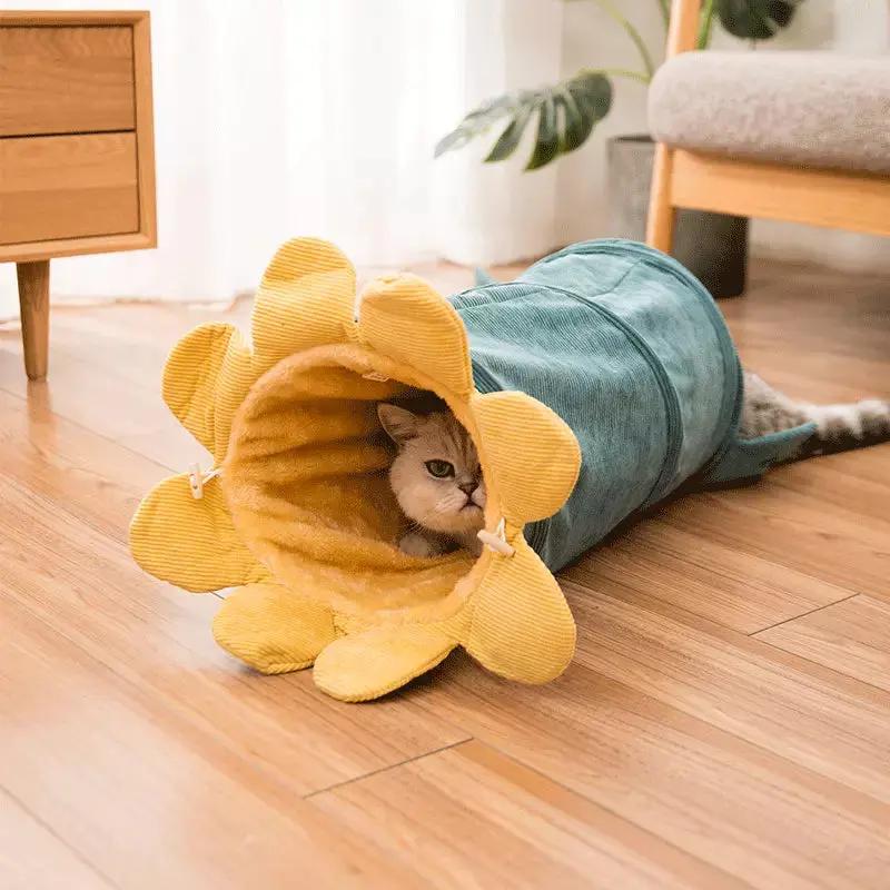 Creative Fruit Funny Pet Cat Tunnel Toys Maroon Asteria