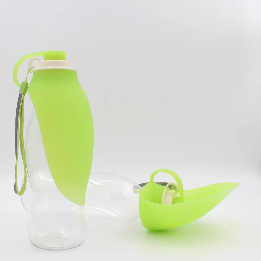 Portable Pet Water Dispenser Feeder Leak Proof Maroon Asteria