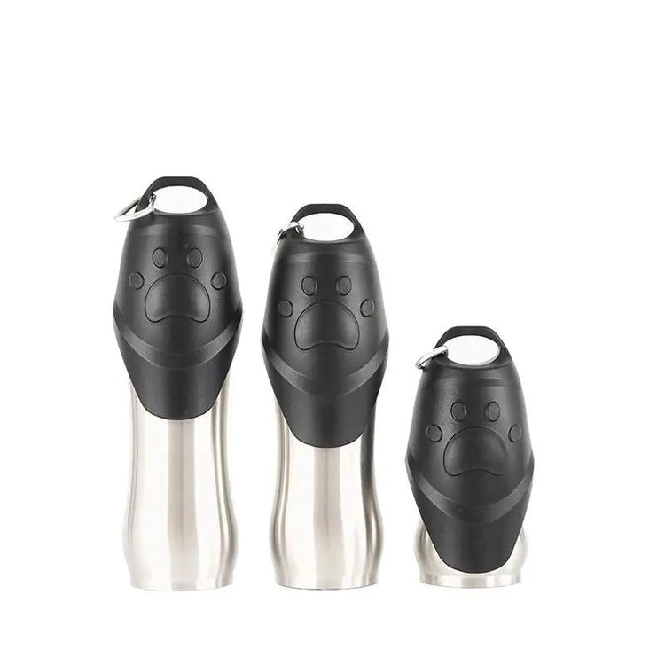Portable Cat And Dog Household Pet Drinking Bottle Outdoor Maroon Asteria