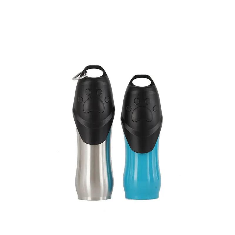 Portable Cat And Dog Household Pet Drinking Bottle Outdoor Maroon Asteria