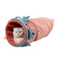 Creative Fruit Funny Pet Cat Tunnel Toys Maroon Asteria