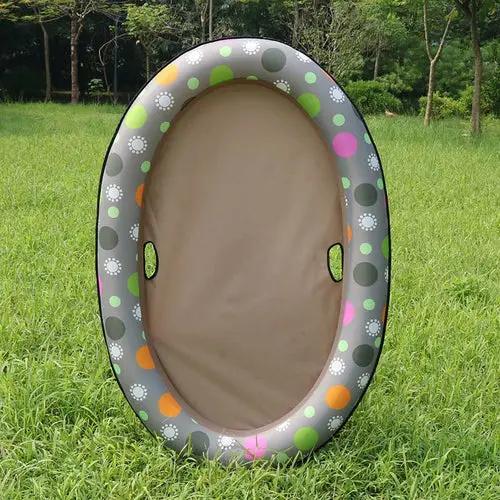 Dog Swimming Pool Inflatable Hammock Pets Pool Maroon Asteria