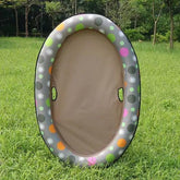 Dog Swimming Pool Inflatable Hammock Pets Pool Maroon Asteria