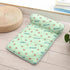 Cool Dog Mat Summer Pet Blanket Cooling Breathable Cat Bed Maroon Asteria
