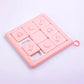Pet Slow Food Bowl Treasure Hunt Training Toys Maroon Asteria