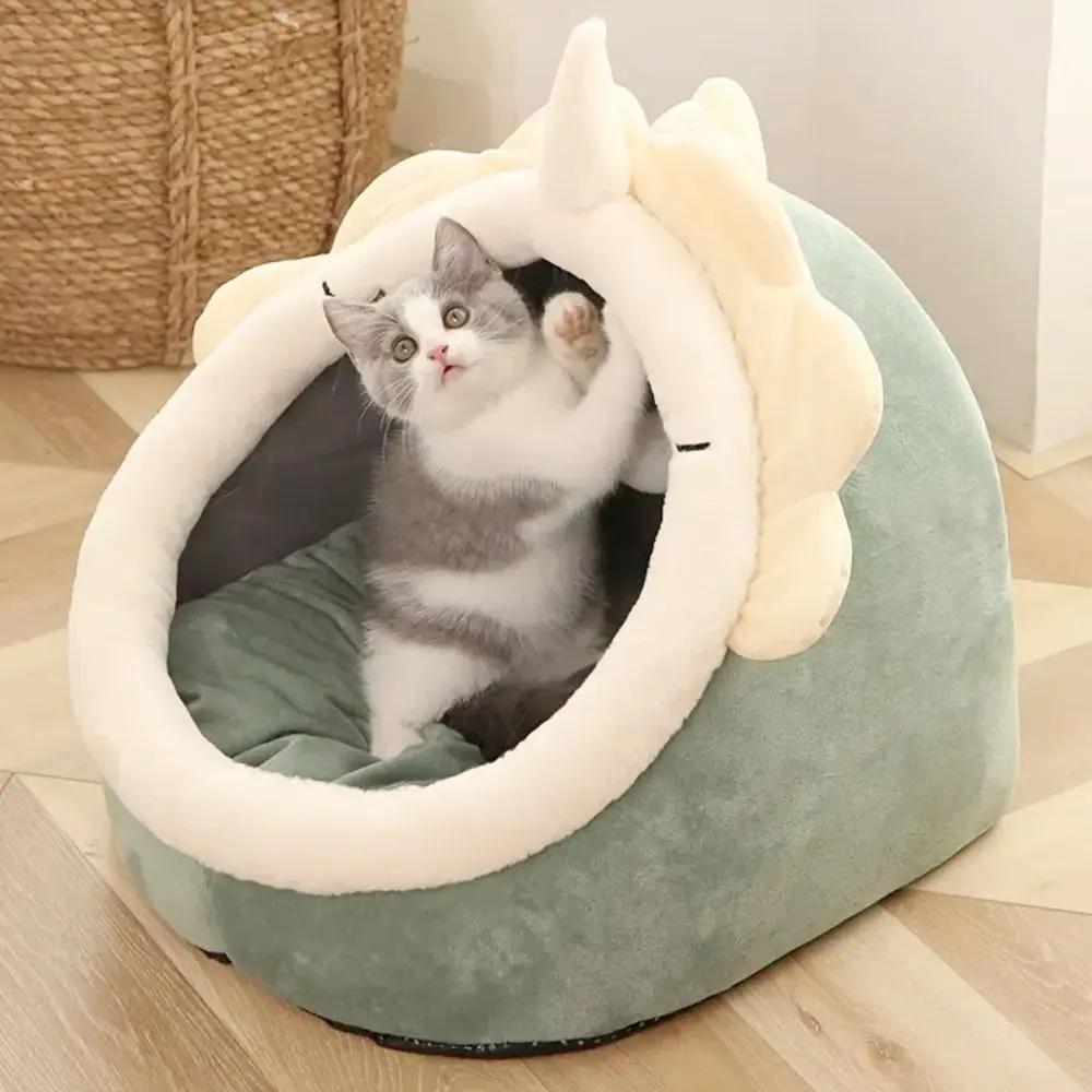 Adorable Dinosaur Pet House with Toy Yellow Pandora
