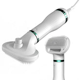 Pet Comb Hair Dryer Maroon Asteria