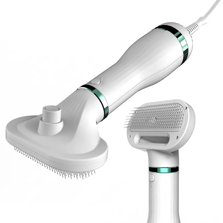 Pet Comb Hair Dryer Maroon Asteria