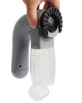 Electric Pet Hair Portable Pet Massage Cleaning Brush Maroon Asteria