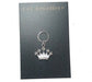White Crown Small Pet Collar Charm Salmon Oscar