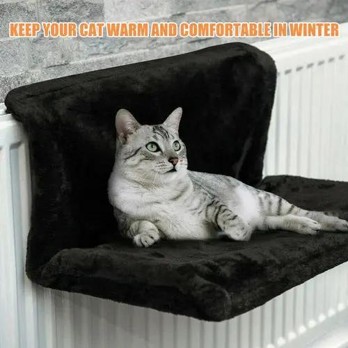 Cozy Portable Cat Hanging Hammock Bed Yellow Pandora