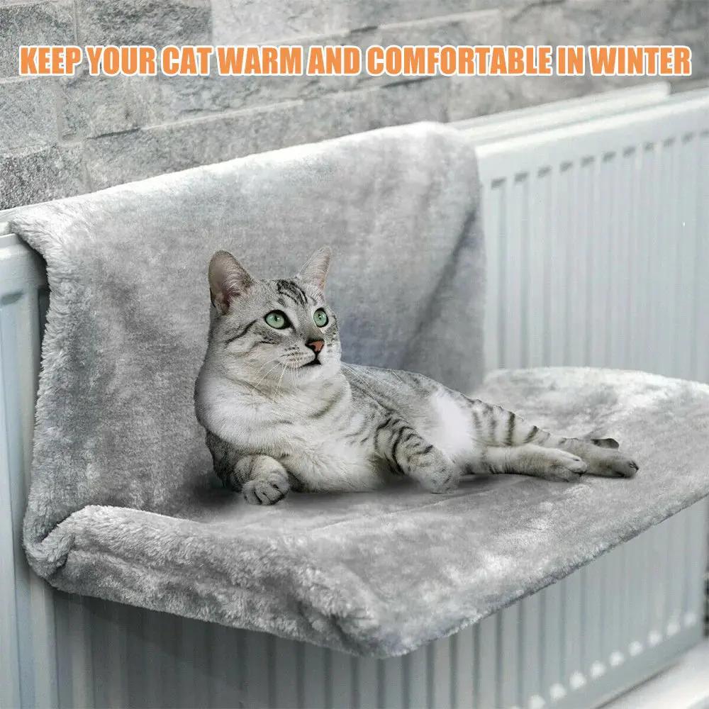 Cozy Portable Cat Hanging Hammock Bed Yellow Pandora