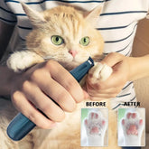 Professional Pet Dog Hair Trimmer Animal Grooming Clippers Cutter Maroon Asteria