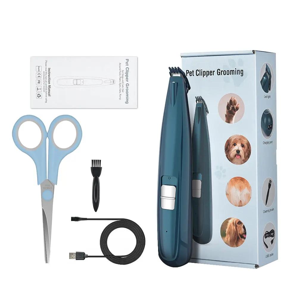 Professional Pet Dog Hair Trimmer Animal Grooming Clippers Cutter Maroon Asteria
