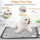 Thermal Heating Waterproof Bed Pad for Pets with Adjustable Yellow Pandora
