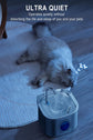3.2L Stainless Steel Pet Water Feeder Auto Cat Fountain Smart Dog Water Dispenser Visual Window Drinking Bowl Pet Accessories
