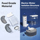 New Stainless Steel Bowl Pet Intelligent Pouring Water Dispenser Automatically Purifies The Wireless Drinking Bowl For Cats