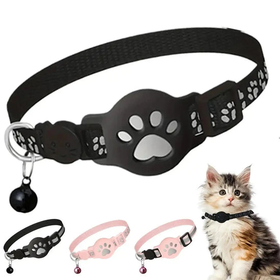 Waterproof Reflective GPS Tracker Collar for Cats Anti-Lost Pet Location Finder Accessories for Kittens