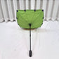 Pet umbrella! Personalized fluorescent green! Fully automatic folding square umbrella for dog walking