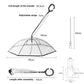 New Transparent Pet Umbrella Well Made Detachable Adjustable Rainy Day Outdoor Dog Walking Leash for Small Dogs Pet Supplies