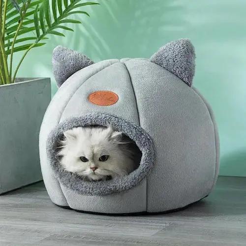 Cozy 2-In-1 Pet House Bed Yellow Pandora