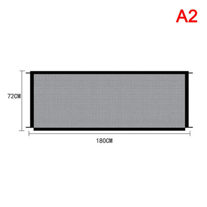 〔W〕Portable Pet Barrier Fences Folding Breathable Mesh Dog Gate Pet Separation Dogs Baby Safety Fence〔Winter1〕