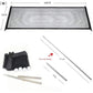 〔W〕Portable Pet Barrier Fences Folding Breathable Mesh Dog Gate Pet Separation Dogs Baby Safety Fence〔Winter1〕