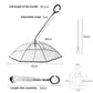 New Transparent Pet Umbrella Well Made Detachable Adjustable Rainy Day Outdoor Dog Walking Leash for Small Dogs Pet Supplies