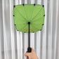 Pet umbrella! Personalized fluorescent green! Fully automatic folding square umbrella for dog walking