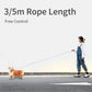 Automatic Retractable Lighting Dog Leash Yellow Pandora
