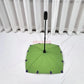 Pet umbrella! Personalized fluorescent green! Fully automatic folding square umbrella for dog walking