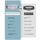 Waterproof Pet GPS Tracker - Dog & Cat Locator, with Adjustable Collar Anti Lost Dogs Real-time Tracking Device for iOS