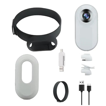 Dog Tracker Collar Hd 1080P Wireless Cat Camera Collars Sport/Action Camera with Video Records Wireless Collar Pet Supplies
