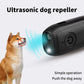 Portable Mini Ultrasonic Dog Barking Control Trainer Device LED Light Outdoor Defense Dogs Anti Bark Deterrent Device 180mah