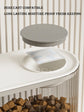 2 In 1 Stainless Steel Automatic Pet Feeder And Water Dispenser Double Bowl Anti Leakage Food Water Bowl For Cats And Dogs