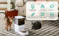 Automatic Cat Feeder, Timed Cat Feeder with APP Control, Dog Food Dispenser with Lock Lid, 30S Voice Recorder, 4L Pet Feeder