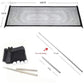 Portable Pet Barrier Fences Folding Breathable Mesh Dog Gate Pet Separation Dogs Baby Safety Fence