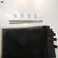 〔W〕Portable Pet Barrier Fences Folding Breathable Mesh Dog Gate Pet Separation Dogs Baby Safety Fence〔Winter1〕