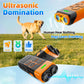 Dual Ultrasonic Pet Dog Repeller Professional Dog Training Device Rechargeable Anti Dog Bark Deterrent with LED Flashlight