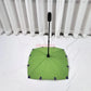 Pet umbrella! Personalized fluorescent green! Fully automatic folding square umbrella for dog walking