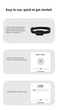 Waterproof Pet GPS Tracker - Dog & Cat Locator, with Adjustable Collar Anti Lost Dogs Real-time Tracking Device for iOS