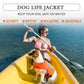 Benepaw Dog Life Jacket Reflective Pet Life Vest For Boating Swimming Leash Ring Small Medium Puppy Lifesaver Floating Swimsuit