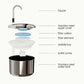 2L Stainless Steel Pet Water Fountain with USB Cat Ultra Quiet Water Dispenser Pets Filter Fountain Smart Drinking Feeder Bowl