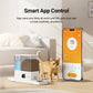 ROJECO 8.5L Automatic Pet Feeder Water Fountain WIFI APP Remote Control Smart Dog 5L Food Dispenser 3.5L Gravity Water Drinker ﻿