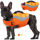 Benepaw Dog Life Jacket Reflective Pet Life Vest For Boating Swimming Leash Ring Small Medium Puppy Lifesaver Floating Swimsuit