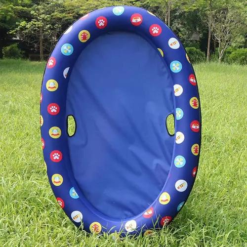 Dog Swimming Pool Inflatable Hammock Pets Pool Maroon Asteria