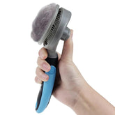 Pet Combs Automatically Remove Hair And Comb Dogs Maroon Asteria